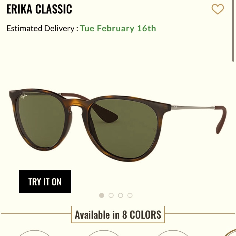Women’s Ray Ban sunglasses